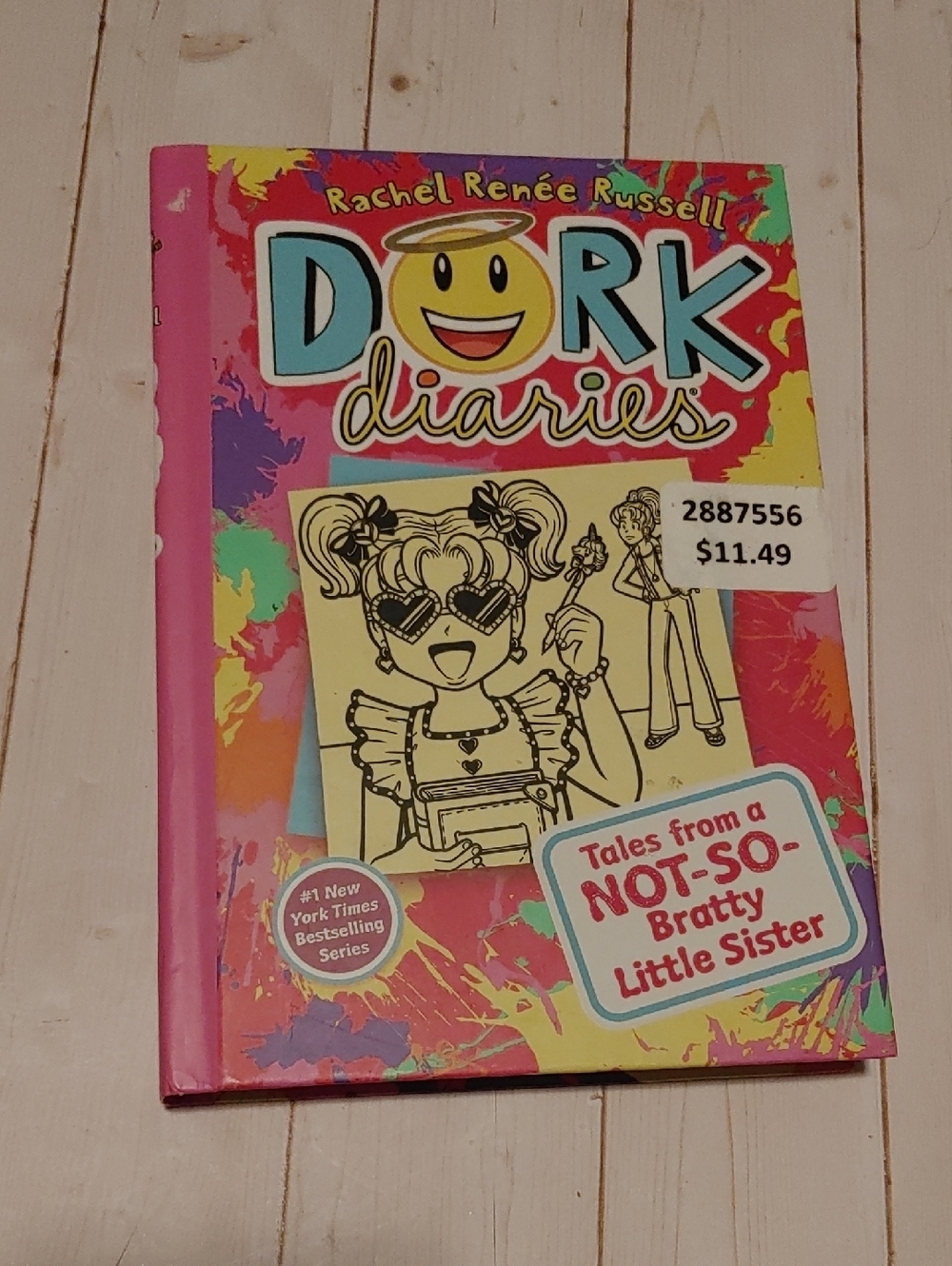 Dork Diaries Tales From A Not-so Bratty Little Sister Children Book Cartoon